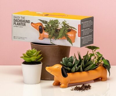 DACHSHUND PLANTER