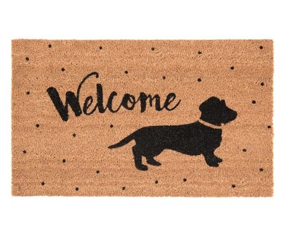 DACHSHUND DOORMAT | WELCOME