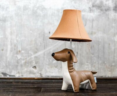 WALDI THE DACHSHUND LAMP